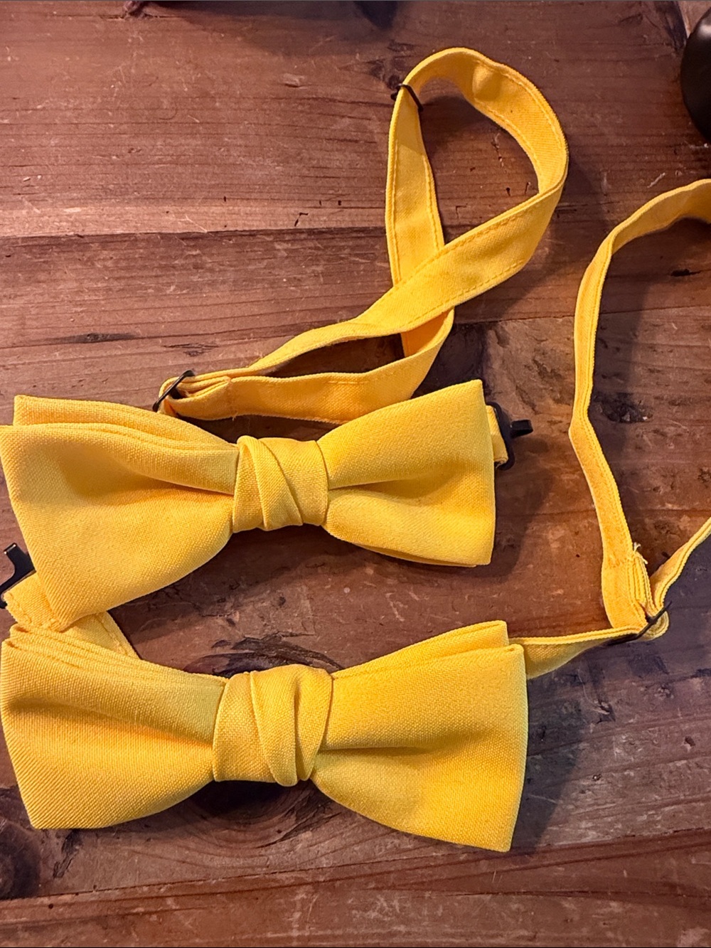 Yellow Kids Bow Tie – Classic Adjustable Style